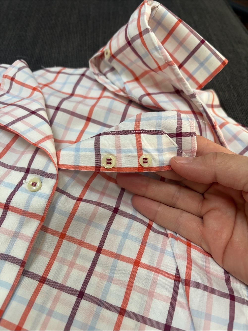 Vintage Eredi Pisano Men’s Shirt Size 15 1/2 - Picture 8 of 9
